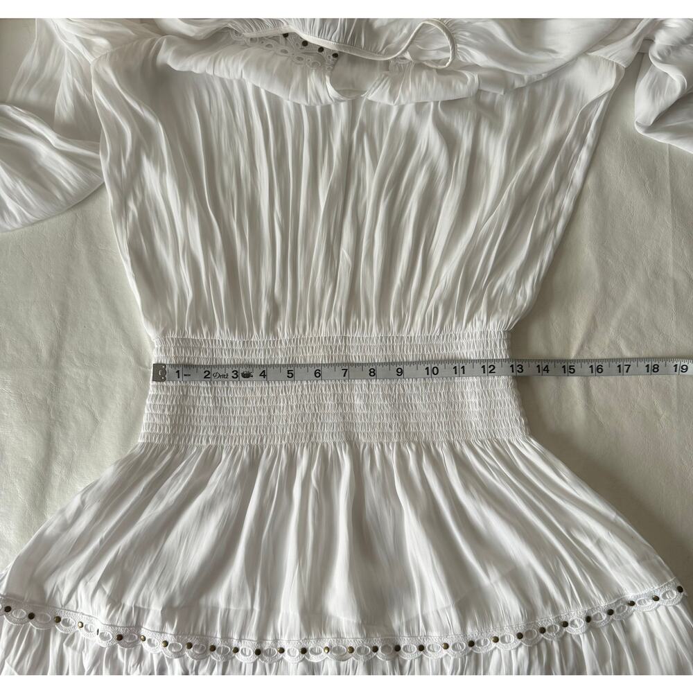 Ramy Brook Nardia Dress in White Size M - Picture 11 of 11